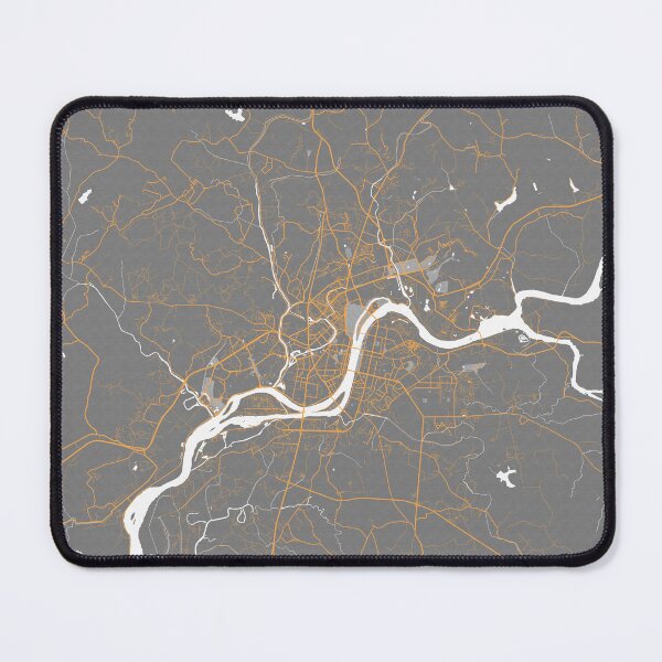 Item preview, Pyongyang City Map of North Korea - Bauhaus designed and sold by deMAP.
