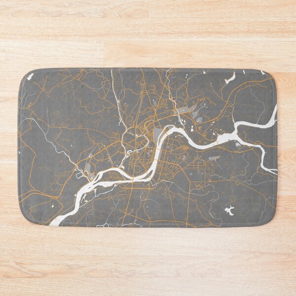 Item preview, Pyongyang City Map of North Korea - Bauhaus designed and sold by deMAP.