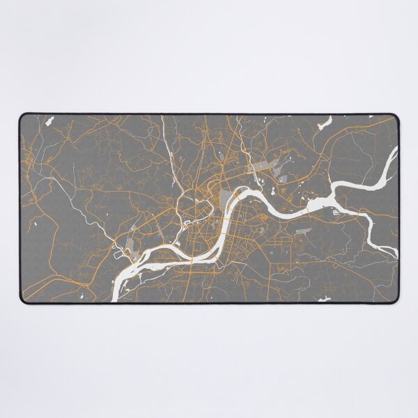 Item preview, Pyongyang City Map of North Korea - Bauhaus designed and sold by deMAP.