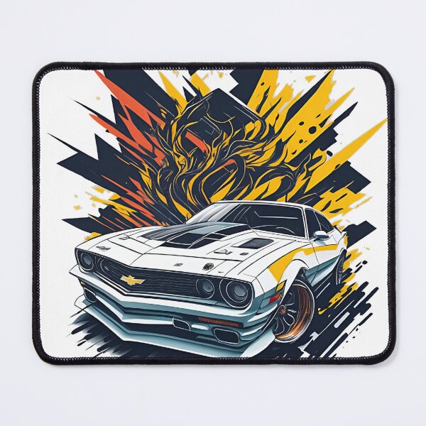 Item preview, Vintage Black Chevrolet Camaro Retro Design - Photorealistic Masterpiece designed and sold by AndyNgn.
