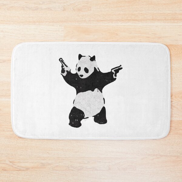 Item preview, BANKSY Armed Panda with Guns designed and sold by inkstyl.