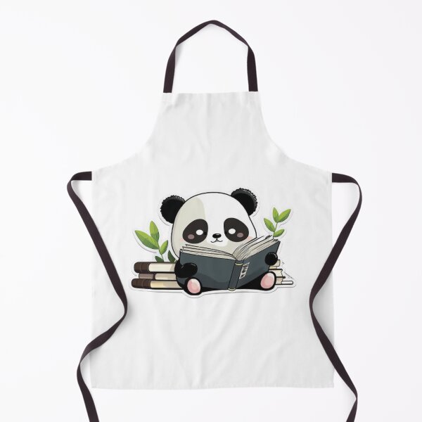 Item preview, Panda Wearing Glassess reading book designed and sold by TekunawArt.