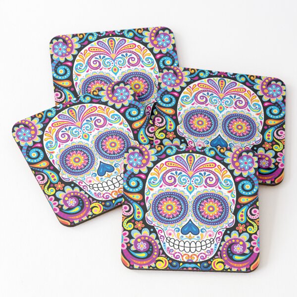 Item preview, Sugar Skull Art (Cosmos) designed and sold by Thaneeya McArdle.