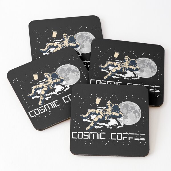 Item preview, Cosmic coffee. Stickers. designed and sold by Rowbic.