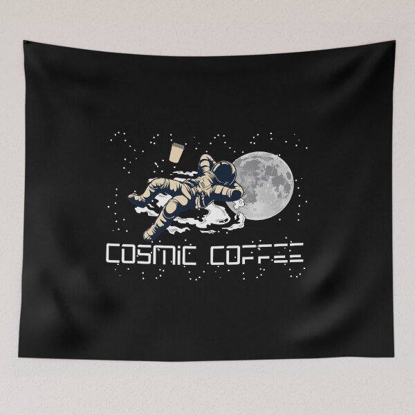 Item preview, Cosmic coffee. Stickers. designed and sold by Rowbic.