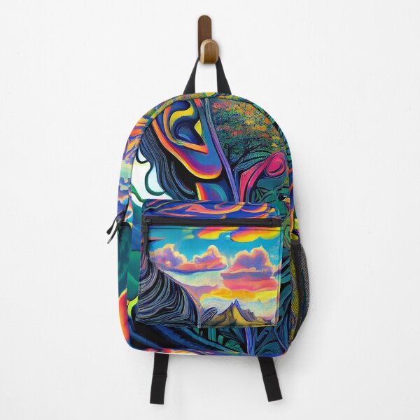 Item preview, Psychedelic Rainbow 'Mountain Dreamer' Man DMT designed and sold by ga-arts.