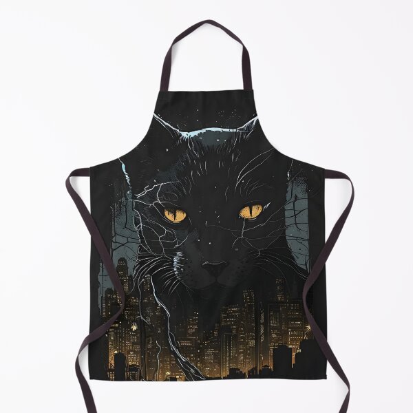 Item preview, Black cat face designed and sold by hamishby.