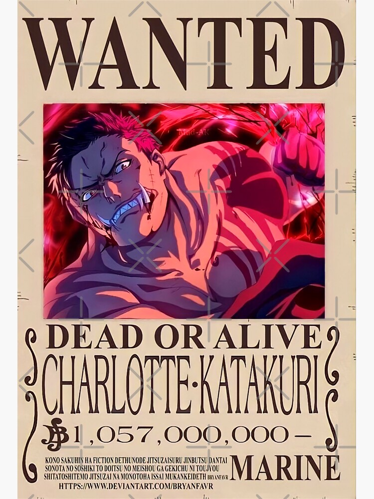 Charlotte Katakuri One Piece Wanted - One Piece - Magnet