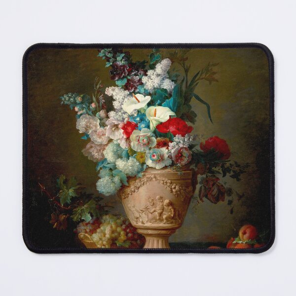 Item preview, Flowers in terracotta Vase by Anne Vallayer designed and sold by KellysComColors.