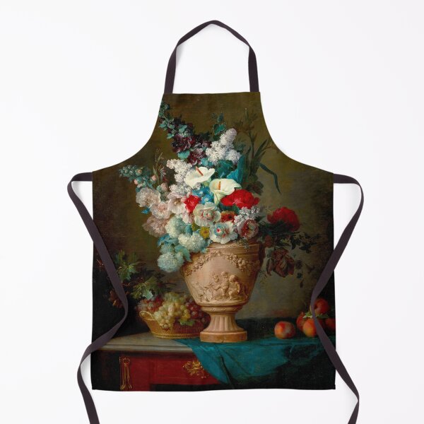 Item preview, Flowers in terracotta Vase by Anne Vallayer designed and sold by KellysComColors.