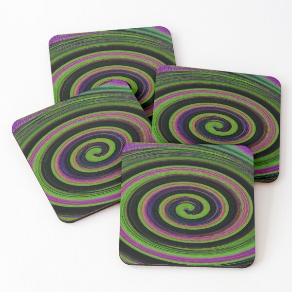 Item preview, Round twirling circle pattern designed and sold by Nick Pautrat.