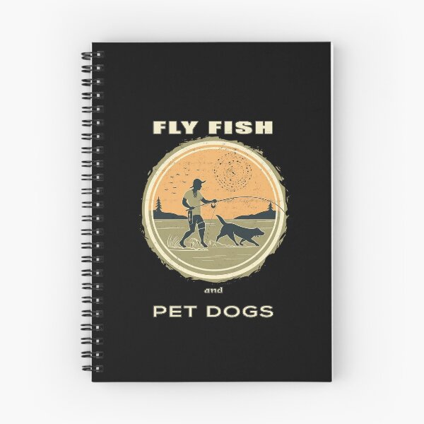 Item preview, FLY FISH AND PET DOGS designed and sold by Mindful-Designs.