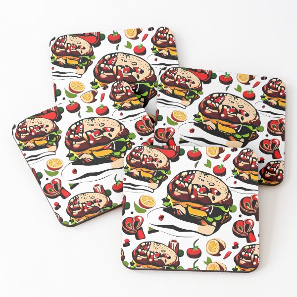 Item preview, Stuffed Burgers: Unleashing the Juicy Flavor Burst designed and sold by Permana96.