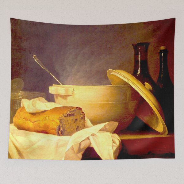 Item preview, Bread and Wine by Anne Vallayer designed and sold by KellysComColors.