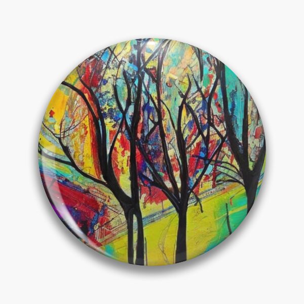 Item preview, Abstract Expressionism Trees No. 1 designed and sold by kissuquick.