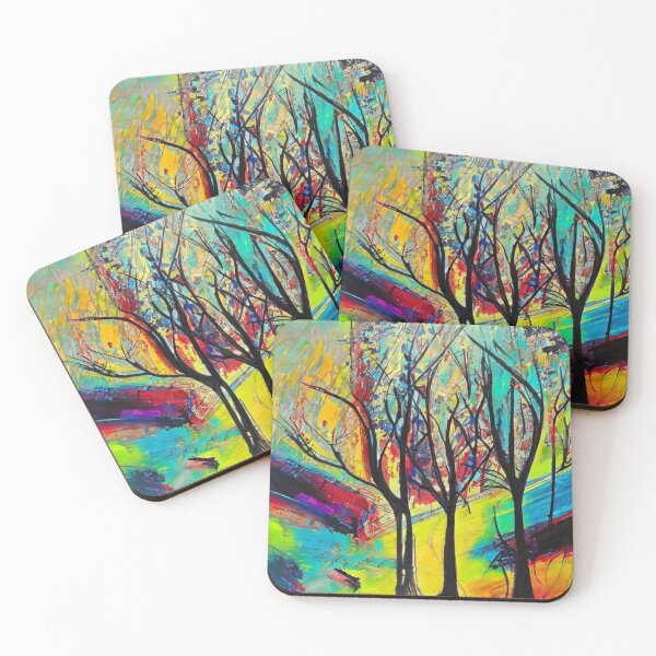 Item preview, Abstract Expressionism Trees No. 1 designed and sold by kissuquick.