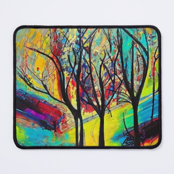 Item preview, Abstract Expressionism Trees No. 1 designed and sold by kissuquick.