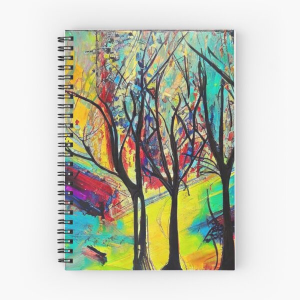 Item preview, Abstract Expressionism Trees No. 1 designed and sold by kissuquick.