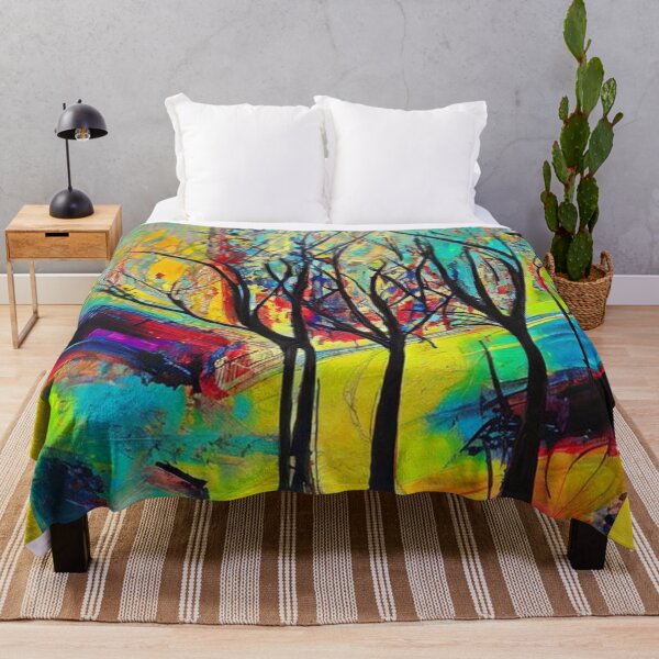 Item preview, Abstract Expressionism Trees No. 1 designed and sold by kissuquick.