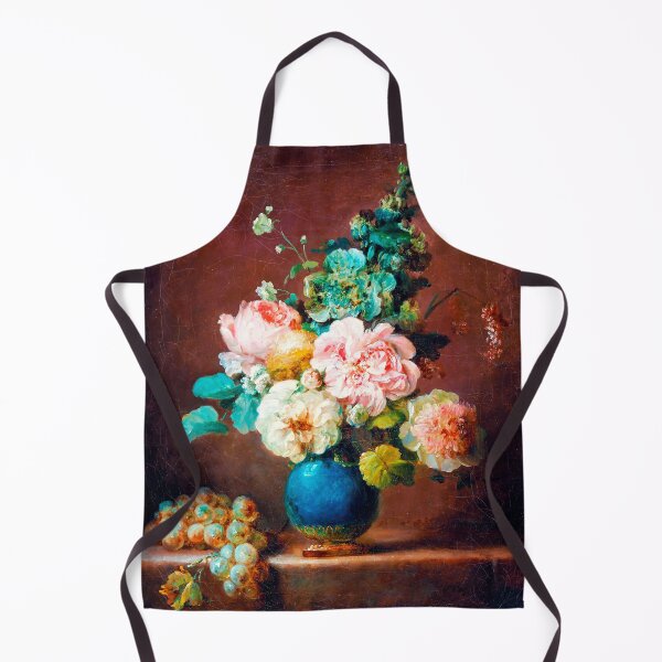 Item preview, Flowers in blue Vase by Anne Vallayer designed and sold by KellysComColors.