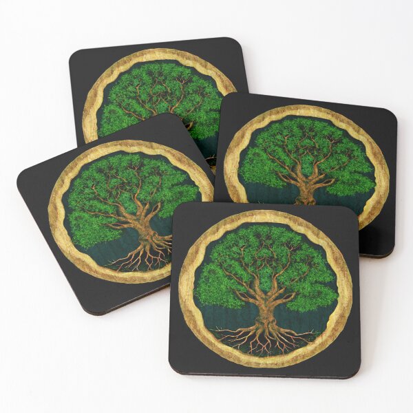Item preview, Tree of Life - digital drawing in wood look designed and sold by DSIGN4YOU.