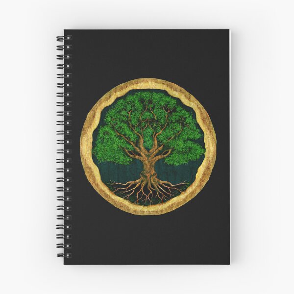 Aperçu de l'œuvre Tree of Life - dessin numérique aspect bois créée et vendue par DSIGN4YOU.