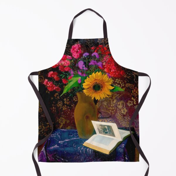 Item preview, Flowers in Vase with Sunflower by Felix Vallotton designed and sold by KellysComColors.