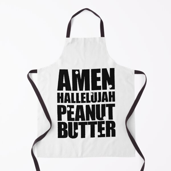 Item preview, Amen Hallelujah Peanut Butter (Black) designed and sold by STUDIO-72.