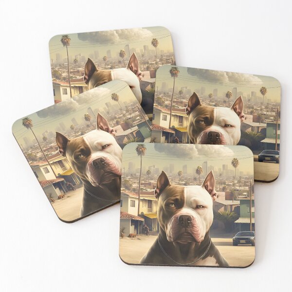 Item preview, Pitbull face designed and sold by hamishby.