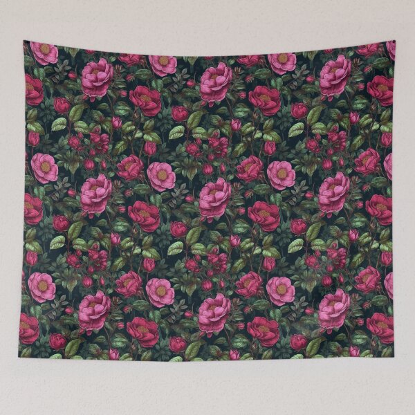 Item preview, Wild Rose Pattern designed and sold by kansaikate.