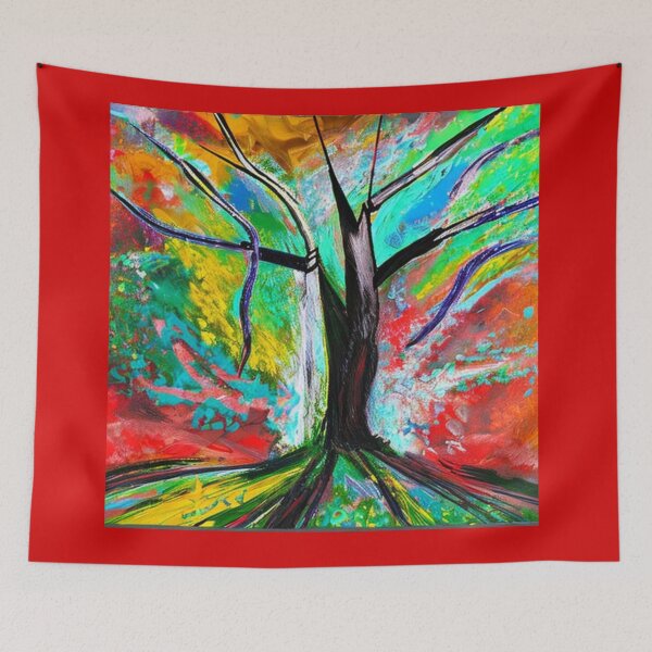 Item preview, Abstract Expressionism Trees No. 3 designed and sold by kissuquick.