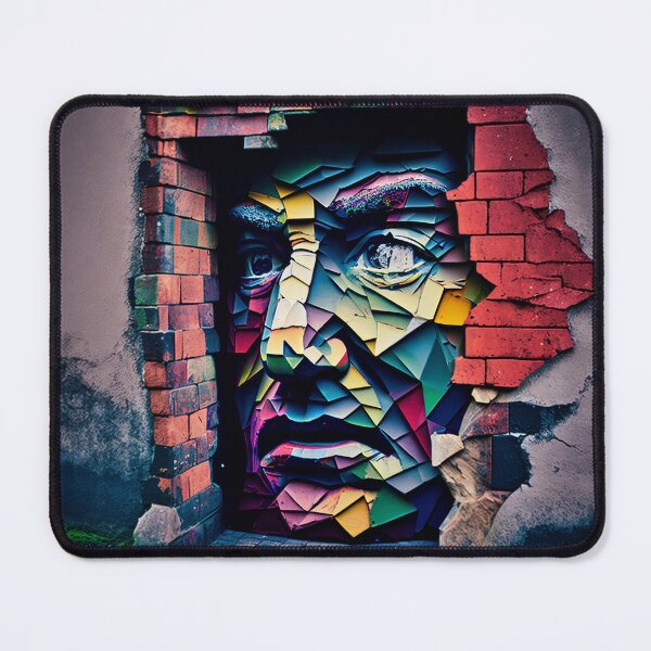 Item preview, Colorful Man Graffiti Portrait designed and sold by TylerBurst.