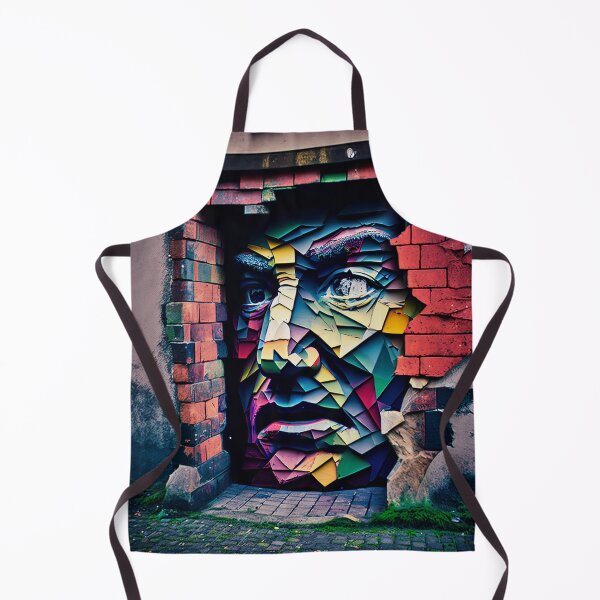 Item preview, Colorful Man Graffiti Portrait designed and sold by TylerBurst.