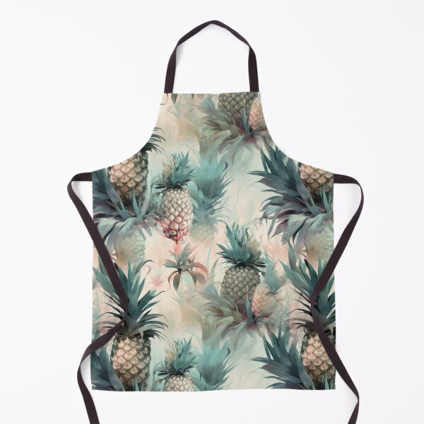 Item preview, Pineapple - pattern endless designed and sold by PoppinArtFox.