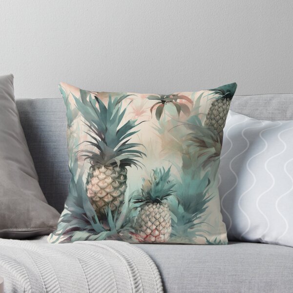 Item preview, Pineapple - pattern endless designed and sold by PoppinArtFox.