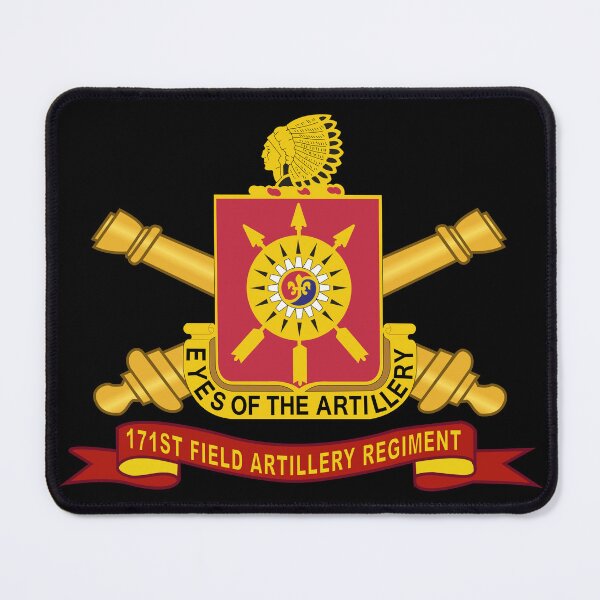 Item preview, Army - 171st Field Artillery Regiment - DUI w Br - Ribbon X 300 designed and sold by Military Insignia Products.