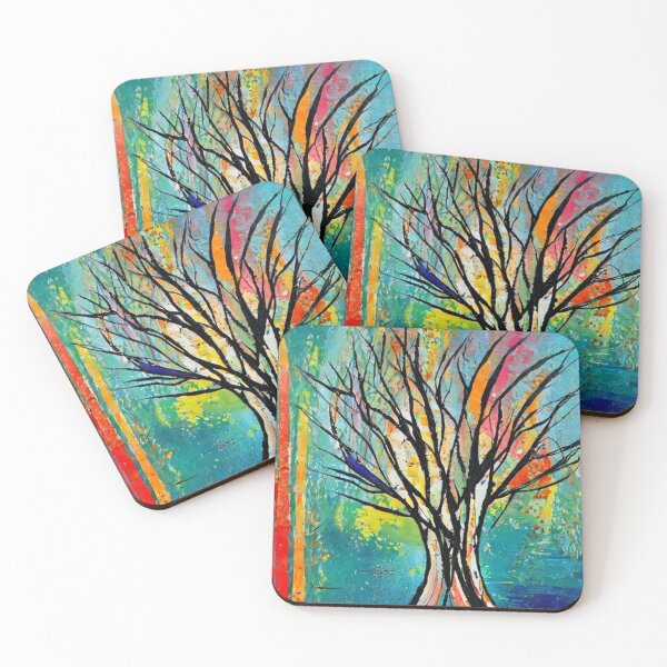 Item preview, Abstract Expressionism Trees No. 4 designed and sold by kissuquick.