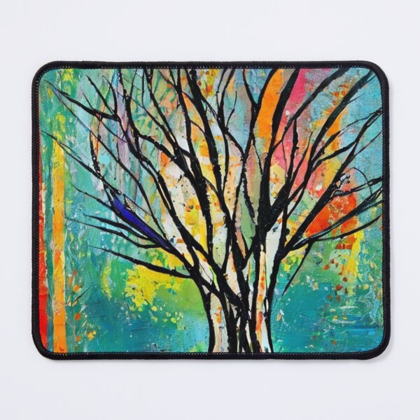 Item preview, Abstract Expressionism Trees No. 4 designed and sold by kissuquick.