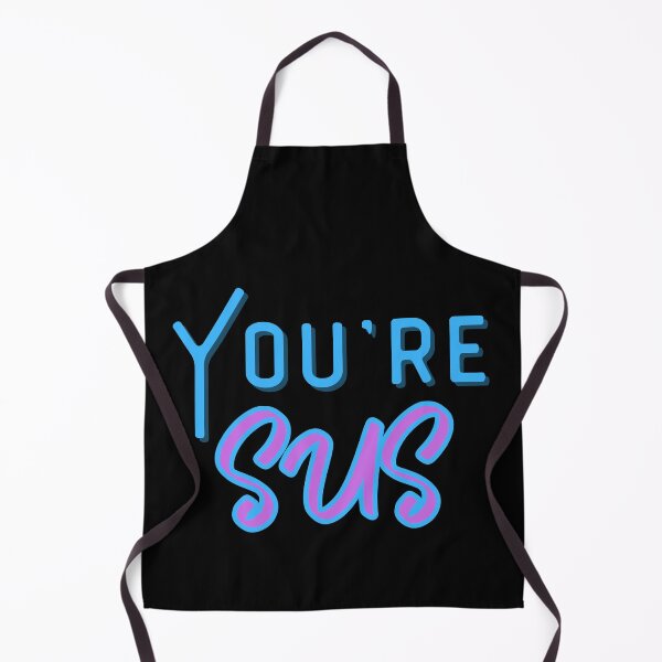 Item preview, Youre sus, colorfull letters phrase designed and sold by Drzamag.