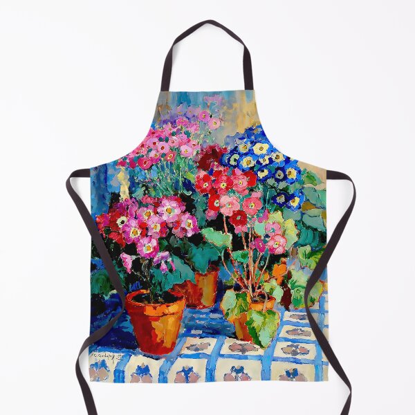 Item preview, Flowers in Pots by Konstantin Gorbatov designed and sold by KellysComColors.