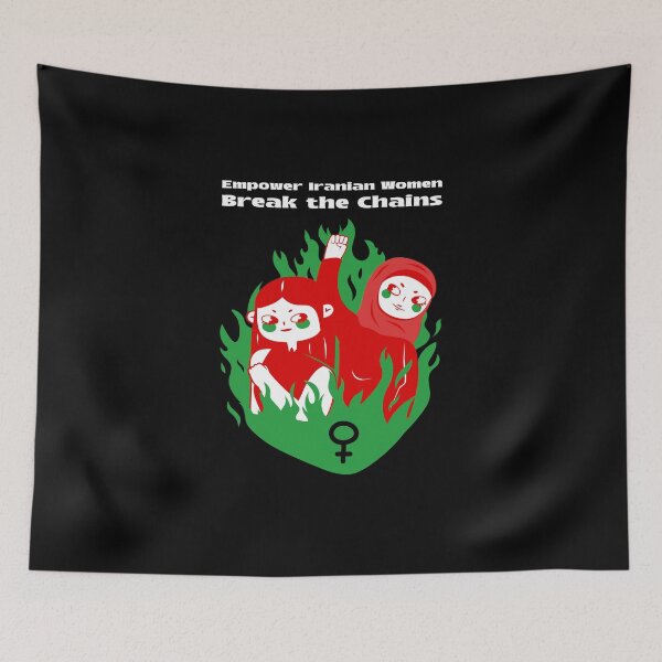 Item preview, Empower Iranian Women - Break the Chains, Confident Women Design designed and sold by ElLocoMus.