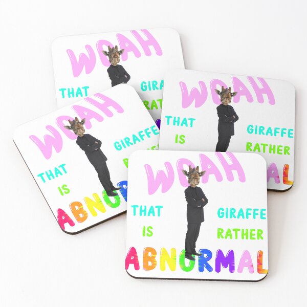 Item preview, WOAH THAT GIRAFFE IS RATHER ABNORMAL | FUNNY MEME GIRAFFE designed and sold by torandunne.