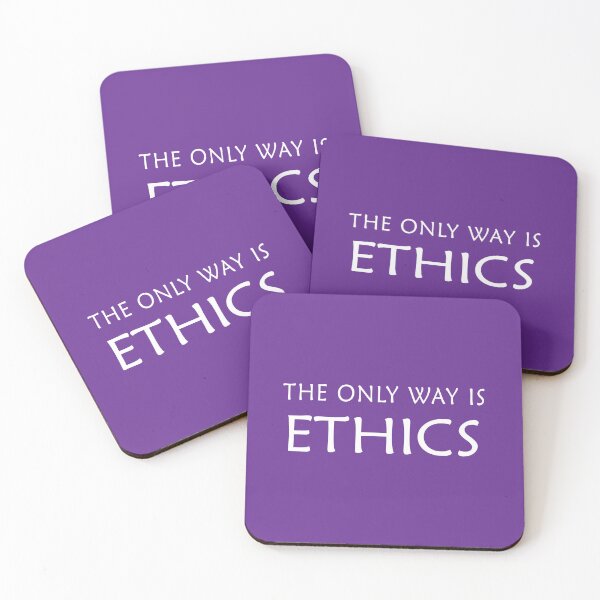 Item preview, The Only Way Is Ethics designed and sold by Jeallan Designs.