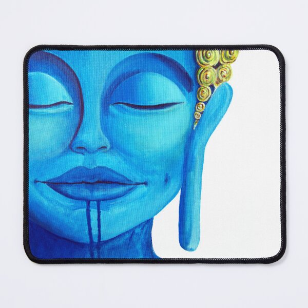 Item preview, Blue Buddha Meditating designed and sold by MLG-Art.