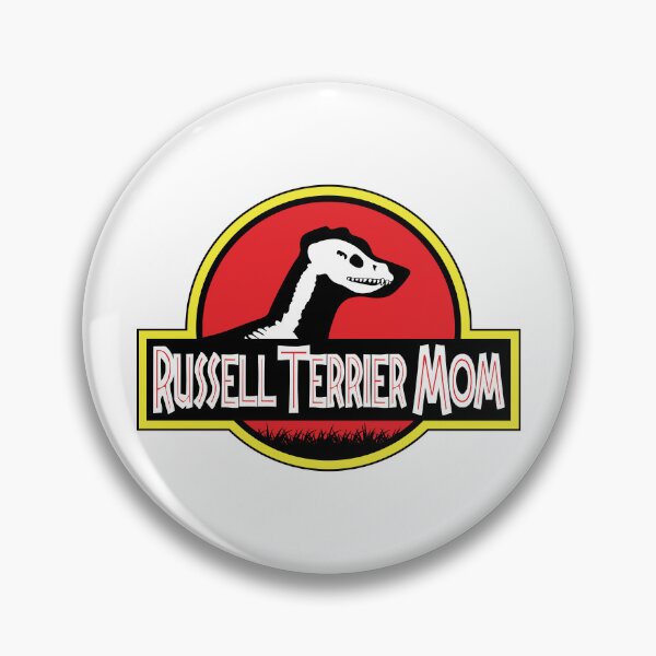 Artikelvorschau, (Für hellen Hintergrund) Jurassic Jack Russell Terrier Mom entworfen und verkauft von More Cute Dogs.
