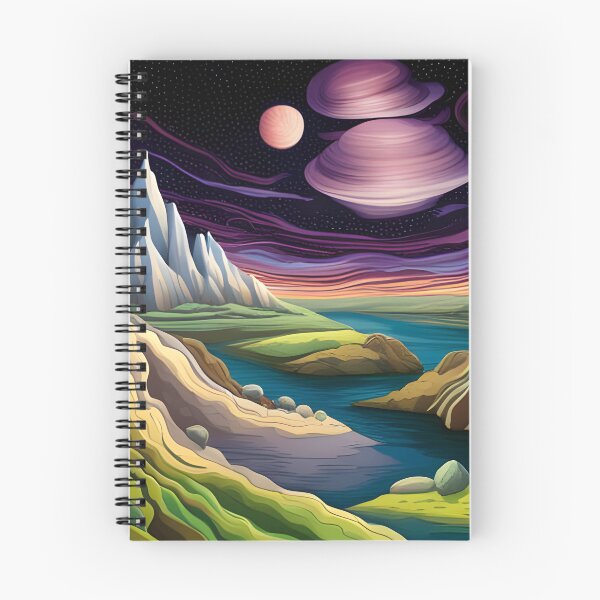 Item preview, Cosmic Dream Mountain View  designed and sold by Roanemermaid.
