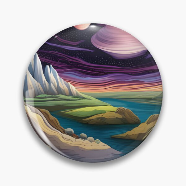 Item preview, Cosmic Dream Mountain View  designed and sold by Roanemermaid.