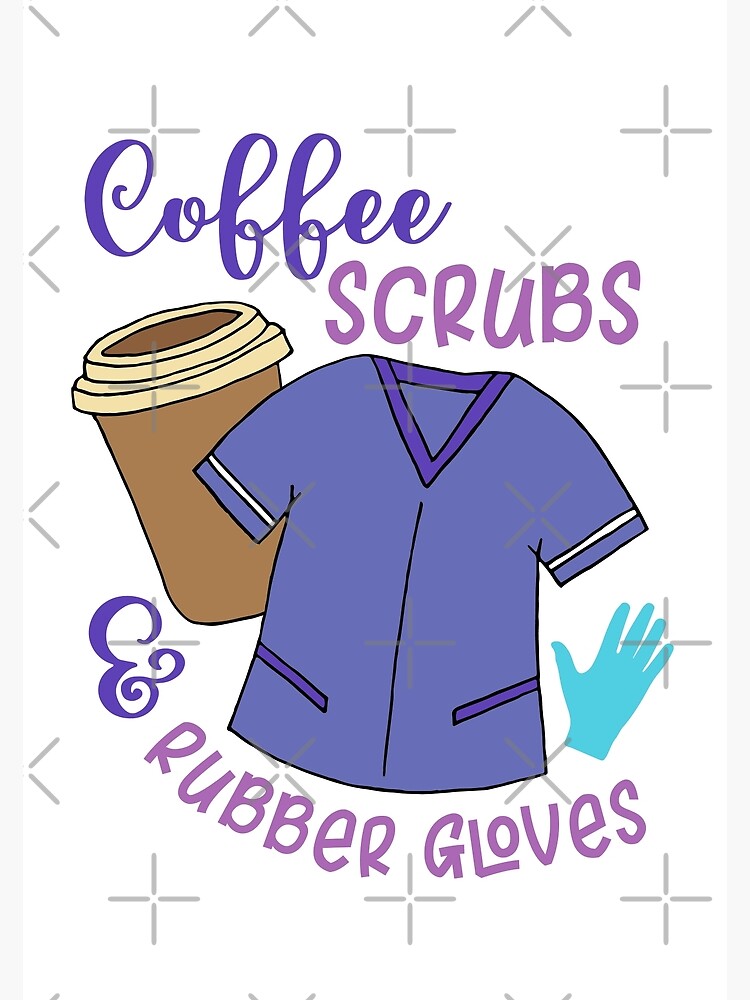 Purple Nurse Badge Reel, Personalized Purple Scrubs Avatar
