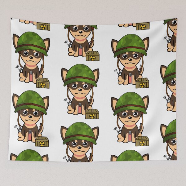 Item preview, Army Soldier Small Dog designed and sold by Pet Station.