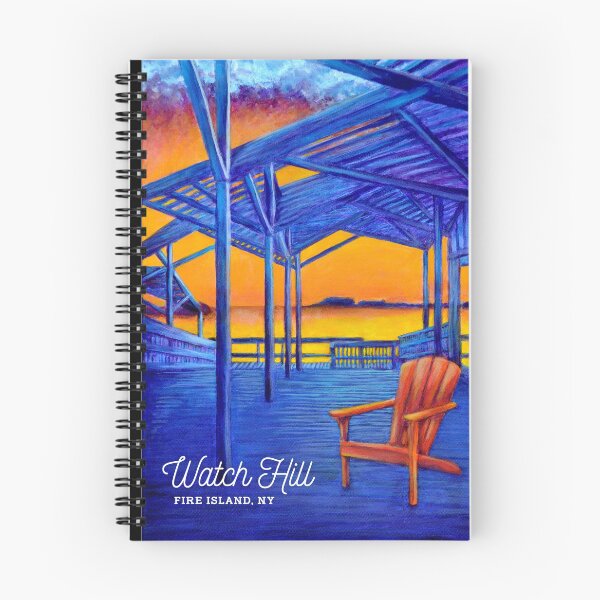 Item preview, WATCH HILL, FIRE ISLAND, NY - BOLD COLOR VERSION! designed and sold by studioroya.